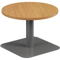 Circular Contract Tables with Square Base thumbnail-1