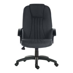 CITY LEATHER FACED EXECUTIVE ARM CHAIR thumbnail-1