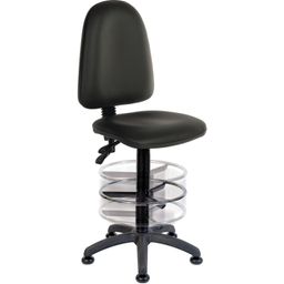 ERGO TWIN HIGH BACK OPERATOR CHAIR BLACK thumbnail-1