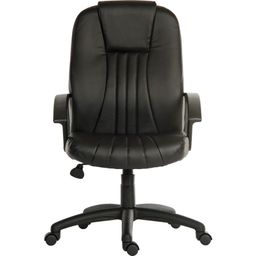 CITY LEATHER FACED EXECUTIVE ARM CHAIR thumbnail-2