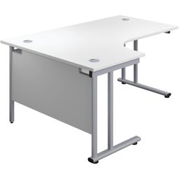 Twin Upright Cantilever Crescent Desks thumbnail-2