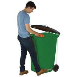 Side Pedal Wheelie Bin thumbnail-1