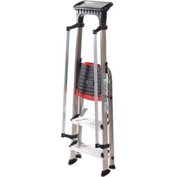 Stepladder with Handrails, Aluminum  thumbnail-1