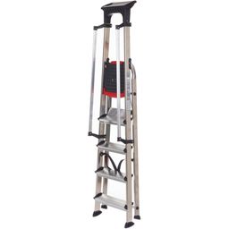 Stepladder with Handrails, Aluminum  thumbnail-2