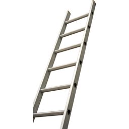 Professional Single Section Aluminum Ladder  thumbnail-1