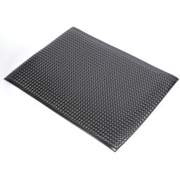 Orthomat Premium Bubble Anti-Fatigue Matting, Black/Yellow thumbnail-0