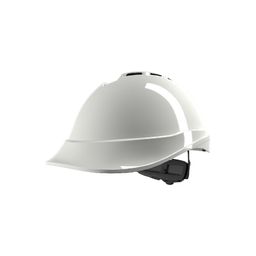 V-GARD 200 Vented Safety Helmet with FAS-TRAC III Suspension and Sewn PVC Sweatband thumbnail-0