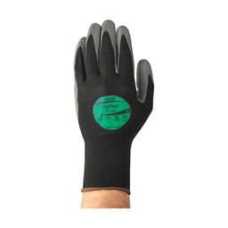 11-421 Hyflex Palm-side Coated Grey/Black Gloves thumbnail-2