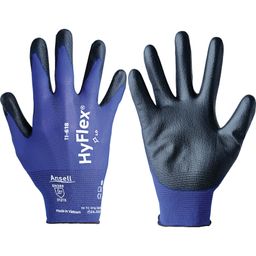 HyFlex® Palm-side Coated Blue/Black Gloves thumbnail-0