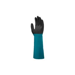 AlphaTec Black/Green Nitrile Gloves thumbnail-1