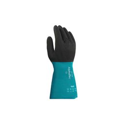 AlphaTec® Chemical Protection Gloves, Green/Grey thumbnail-0