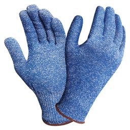 Cut Resistant Gloves, Seamless, Blue thumbnail-2