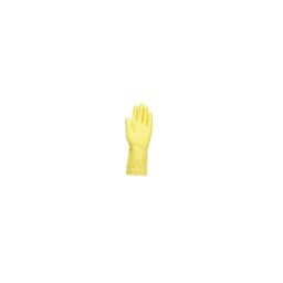 87-650 Universal Plus Yellow Natural Rubber Latex Gloves thumbnail-0