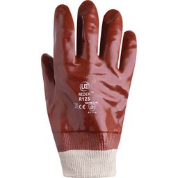 CAT II R125 Red PVC, Knit Wrist Gloves thumbnail-2