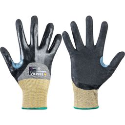 Cut Resistant Gloves, PU Coated, Black/Yellow thumbnail-0