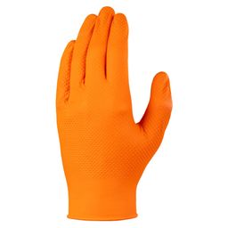 TX725 Powder-Free Nitrile Gloves, Orange, Box 100 thumbnail-0