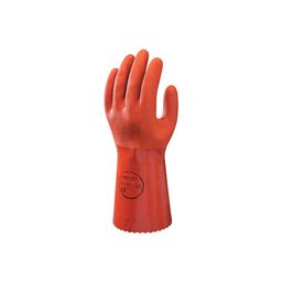 620 Orange PVC Gloves thumbnail-0