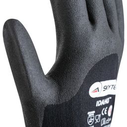 PVC Coated Gloves, Mechanical Hazard, Black thumbnail-3