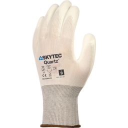 Quartz™ PU Coated Gloves, Mechanical Hazard, White thumbnail-0