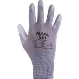 CAT II Ultrane™ 551 PU Coated Mechanical Hazard Gloves, Grey thumbnail-3