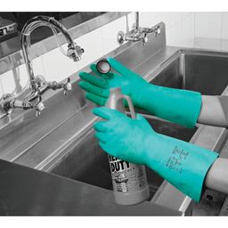 Nitri-Tech III® Lite Chemical Resistant Gloves, Blue thumbnail-1