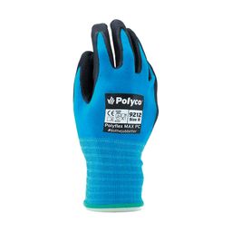 Polyflex MAX Blue/Black Gloves thumbnail-0