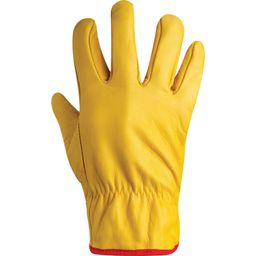 Cat I Yellow Cowhide Driver's Gloves thumbnail-2