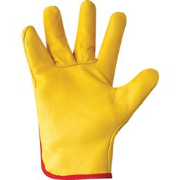 Cat I Yellow Cowhide Driver's Gloves thumbnail-1