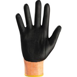 Cut Resistant Gloves, Nitrile Foam Coated, Orange/Black thumbnail-2