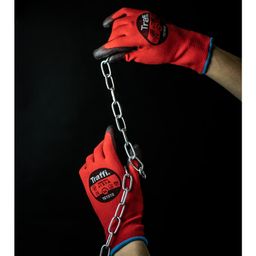 TG1010 Palm-Coated Red/Black Gloves thumbnail-1