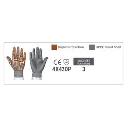 Helix® 3000 Impact Resistant Safety Gloves, Sizes 6-12 thumbnail-2