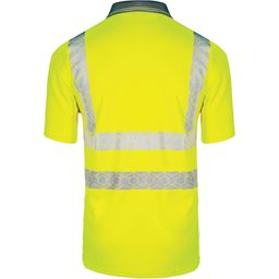 Recyclable Hi-Vis Polo Shirt (Yellow) thumbnail-2