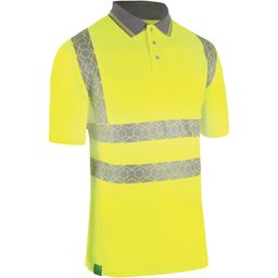 Recyclable Hi-Vis Polo Shirt (Yellow) thumbnail-0