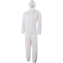 Disposable Hooded Coverall, Micro-porous type 5 & 6, White thumbnail-0