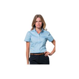 KK701 Ladies Oxford Short Sleeved Shirt thumbnail-1