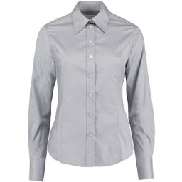 KK702 Ladies Oxford Long Sleeved Shirts thumbnail-0