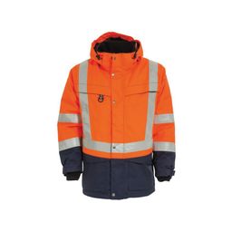 Hi-Vis Jackets, Orange/Navy thumbnail-0