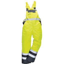 Hi-Vis Bib & Brace, Yellow/Navy thumbnail-0