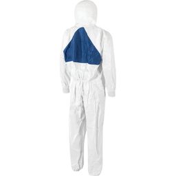 4540+ Protective White & Blue Coveralls   thumbnail-1