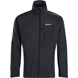 Men's Ghlas Black Softshell Jacket thumbnail-0