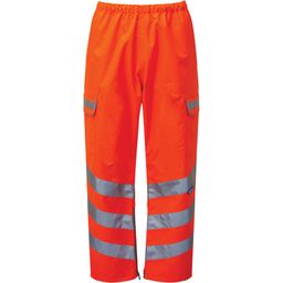 Hi-Vis Trousers, Waterproof, Orange thumbnail-0