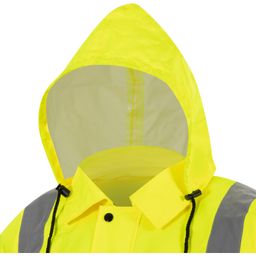 Hi-Vis Waterproof Coat, PU Coated thumbnail-0