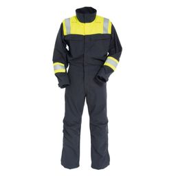 FR/ARC Boilersuit - Navy/Yellow thumbnail-0