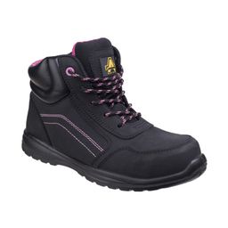 Safety Boots, Side Zip, Women's Black thumbnail-1