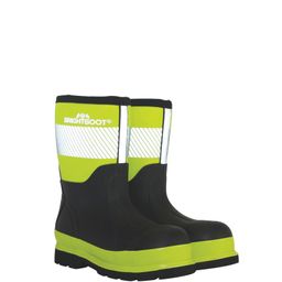 Hi-Vis Mid Wellington Safety Boots thumbnail-0