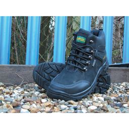 BWB08 Men's Black Safety Boots thumbnail-3