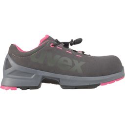 8562/8 Ladies Grey/Pink Safety Trainers thumbnail-2