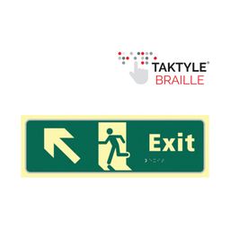 Photoluminescent Exit Signs, Taktyle®, Braille thumbnail-3