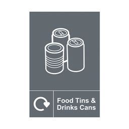 Food Tins & Drinks Can Recycling Signs thumbnail-0