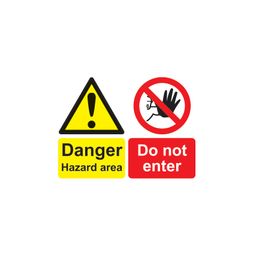 Hazard Area Danger Signs thumbnail-0